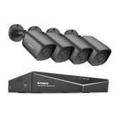 5MP 8 Channel Security Cameras System - Hybrid 5-in-1 CCTV DVR, Motion Detection, IP66 Weatherproof
